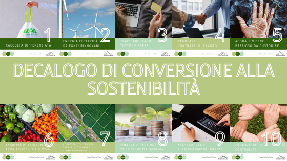 Orientamenti e indicazioni diocesane di conversione alla sostenibilità